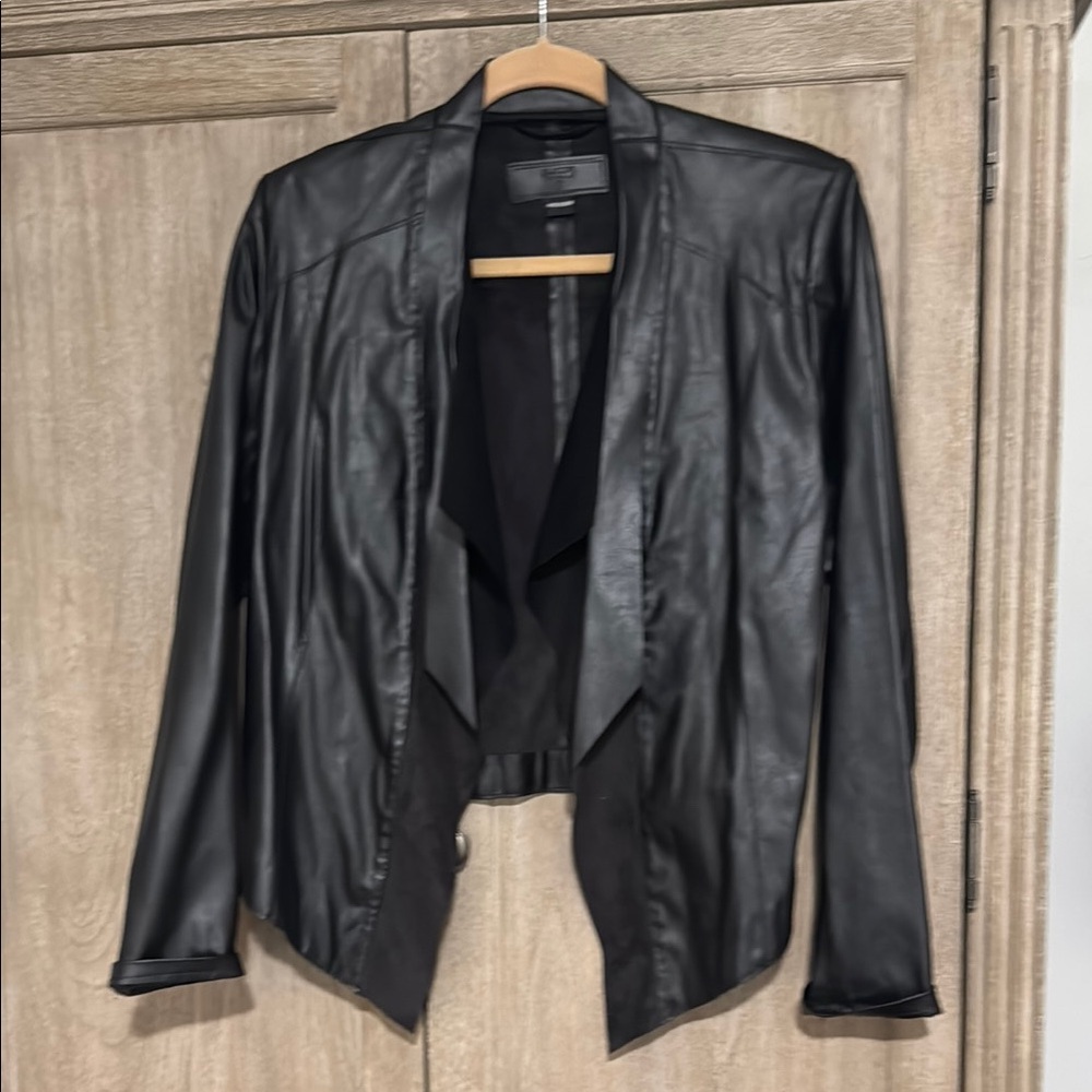 Women's Black Leather Jacket